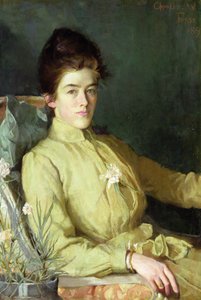 若い女性の肖像画